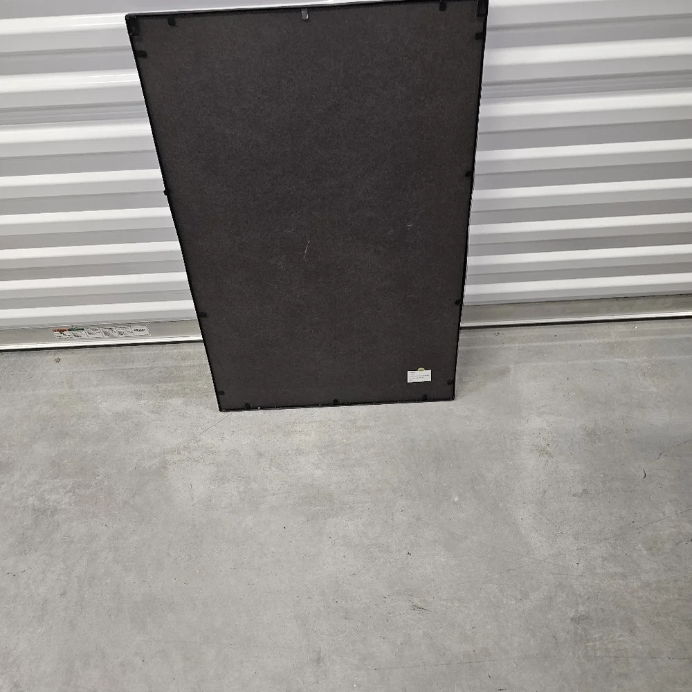 IKEA Black Arched Grid Wall Mirror